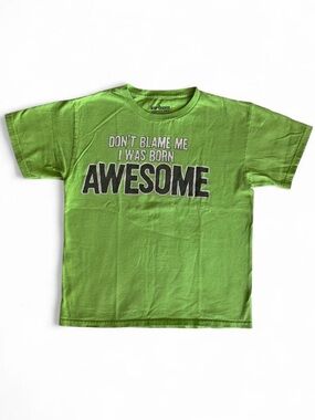 Urban Pipeline Boys "Born Awesome" Sassy Graphic Tee - Size M